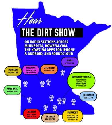 The Dirt Show Map